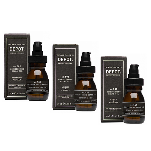 Nej. 505 LUFTKONDITIONERING BEARD OIL - DEPOT - THE MALE TOOLS & Co.