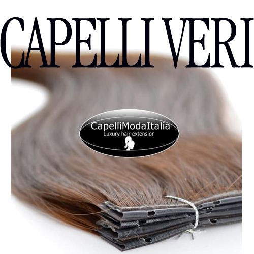 סיומת פס כפול מיקרורינג - CAPELLI EXTENSION MODA ITALIA